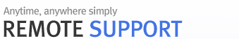 Anytime, anywhere simply!! Anysupport remotesupport